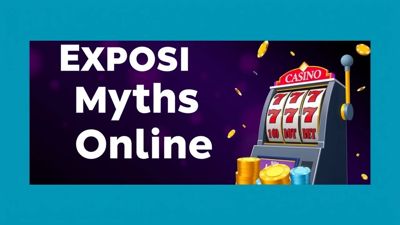 Exposing Popular Myths About Online Casino Slots